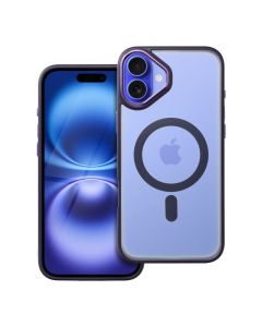 MATTE MAG COVER case compatible with MagSafe for IPHONE 16 Plus purple