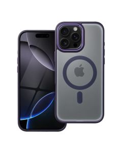 MATTE MAG COVER case compatible with MagSafe for IPHONE 16 Pro Max purple