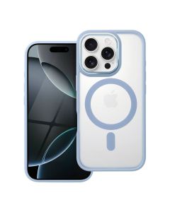 MATTE MAG COVER case compatible with MagSafe for IPHONE 16 Pro blue