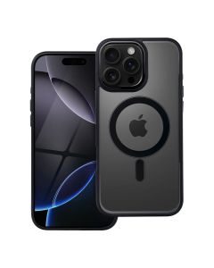 COLOR EDGE MAG COVER case compatible with MagSafe for IPHONE 16 Pro Max black