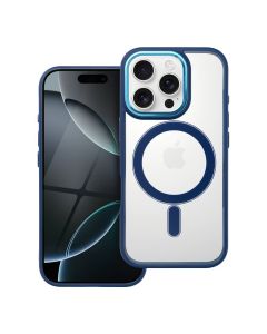 COLOR EDGE MAG COVER case compatible with MagSafe for IPHONE 16 Pro navy blue