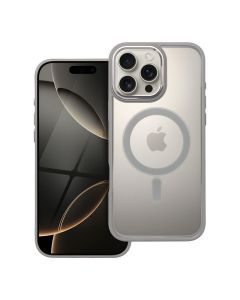 COLOR EDGE MAG COVER case compatible with MagSafe for IPHONE 16 Pro Max titatnium grey