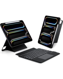 DUX DUCIS case DK foldable with Wireless Keyboard for iPad Pro 11 (2024) black