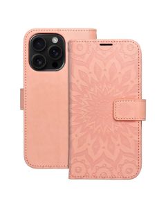 MEZZO Book case for IPHONE 16 Pro mandala peach fuzz