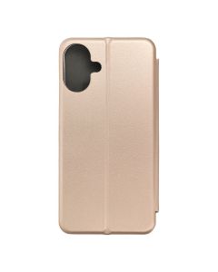 ELEGANCE book case for IPHONE 16 Plus gold