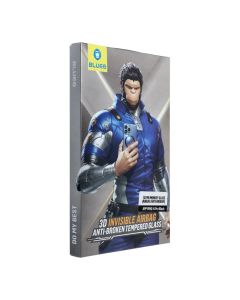 5D Mr. Monkey Glass - Apple iPhone 14 Pro black (Airbag Anti-broken)