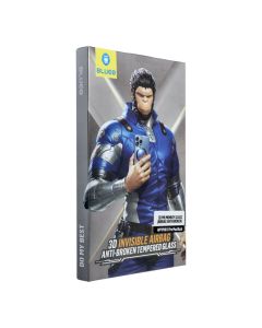 5D Mr. Monkey Glass - Apple iPhone 15 Pro Max black (Airbag Anti-broken)