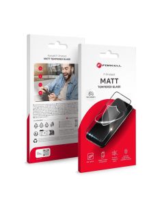 Forcell Matt Glass - for Iphone 15 Pro Max black