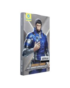 5D Mr. Monkey Glass - Apple iPhone 16 black (Airbag Anti-broken)