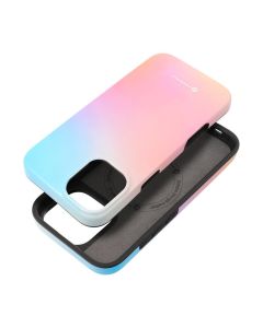 FORCELL F-PROTECT Mirage  Military Drop-Tested case compatible with MagSafe for IPHONE 16 PLUS pinky blue