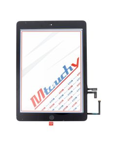 MUSTTBY Touch screen + back sticker + Home for iPAD 5 (black)