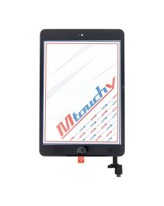 MUSTTBY Touch screen + back sticker + Home for iPAD Mini2 (black)