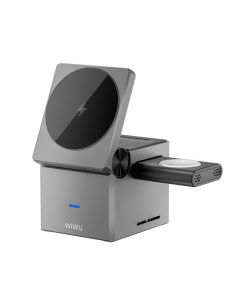 WiWU - Foldable Wireless Charger 3in1 Wi-W030 15W