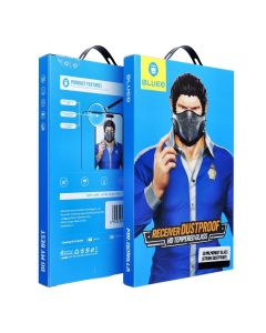 5D Mr. Monkey Glass - Apple iPhone 16 Pro black (Strong Dustproof)