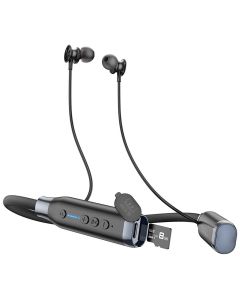 HOCO wireless earphones bluetooth neck-hang ES62 black