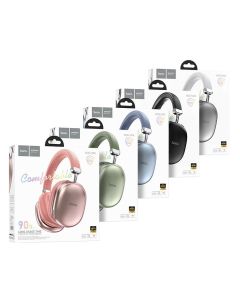 HOCO wireless bluetooth headphones W35 Max sky blue