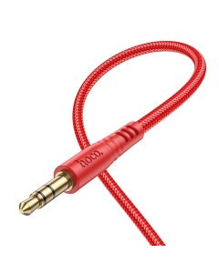 Cable AUX Jack 3 5 mm to Jack 3 5 mm Hoco 1 m UPA24 red