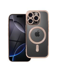 ELECTRO MAG COVER case compatible with MagSafe for IPHONE 16 Pro brown