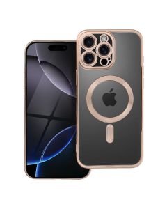 ELECTRO MAG COVER case compatible with MagSafe for IPHONE 16 Pro Max brown