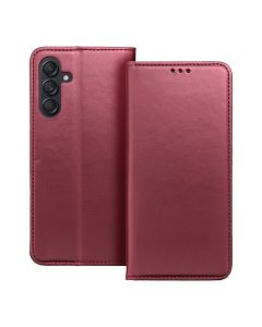 SMART MAGNETO Book case for SAMSUNG M55 5G burgundy
