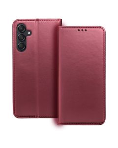 SMART MAGNETO Book case for SAMSUNG A16 burgundy