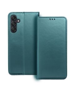 SMART MAGNETO Book case for SAMSUNG A16 dark green