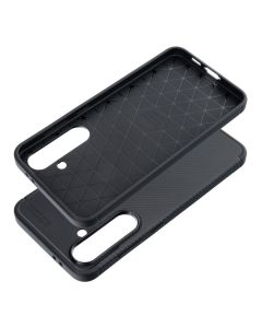 Case CARBON PREMIUM for SAMSUNG S24 FE black