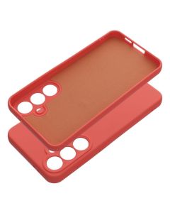 SILICONE case for SAMSUNG S24 FE peach