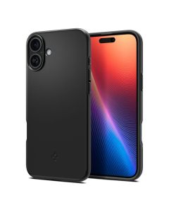 SPIGEN case THIN FIT MAG compatible with MagSafe for IPHONE 16 Plus black