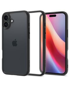 SPIGEN case ULTRA HYBRID for IPHONE 16 Plus matte black