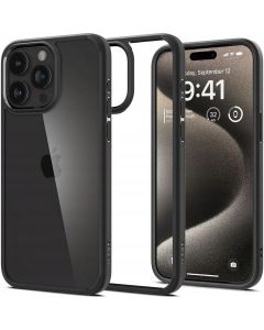 SPIGEN case ULTRA HYBRID for IPHONE 16 Pro matte black