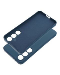 SILICONE MAG COVER case compatible with MagSafe for SAMSUNG S24 FE blue