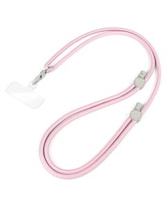 DUX DUCIS Plaz - cross-body phone strap - light pink