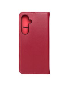 SMART PRO Book leather case for SAMSUNG S24 FE claret