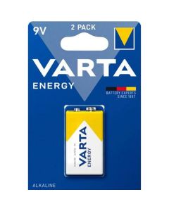 VARTA alkaline battery 9V (Type 6LR61) Energy 1 pcs