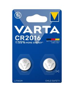 VARTA lithium battery CR2016 3V 2 pcs