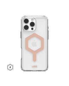 UAG Urban Armor Gear case PLYO compatible with MagSafe for IPHONE 16 Pro Max ice / rose gold