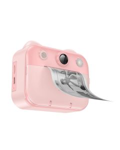 Digital kids camera with printer and selfie function Hoco 2 4 DV204 pink