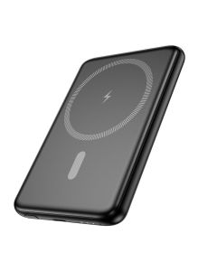 Powerbank compatible with MagSafe Hoco 5000 mAh QC PD 2A 20W ultra-thin J140A black