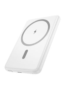 Powerbank compatible with MagSafe Hoco 5000 mAh QC PD 2A 20W ultra-thin J140A white