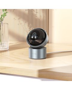 Indoor camera Hoco adjustable in two planes 3MP Full HD D5 silver