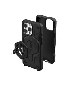 UAG Urban Armor Gear case MONARCH PRO compatible with MagSafe and Magnetic Ring Stand for IPHONE 16 Pro Max carbon fiber / black