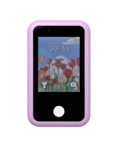 Game console for kids with touch screen 2 8 KDC-0027A purple