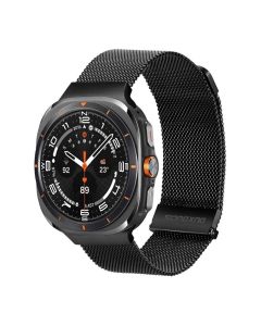 DUX DUCIS strap MILANESE stainless steel magnetic 47 mm black