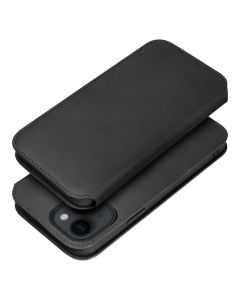 DUAL POCKET Book case for SAMSUNG S25 Plus black
