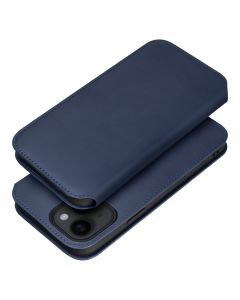 DUAL POCKET Book case for SAMSUNG S25 Plus navy