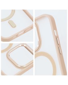 MATTE MAG COVER case compatible with MagSafe for SAMSUNG S25 pink