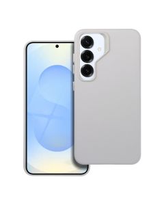 LEATHER MAG COVER case for SAMSUNG S25 grey