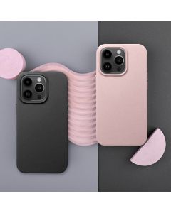 LEATHER MAG COVER case for SAMSUNG S25 PLUS sand pink