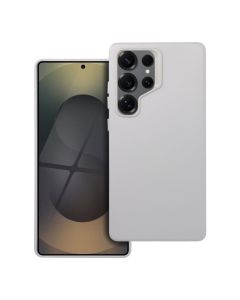 LEATHER MAG COVER case for SAMSUNG S25 ULTRA grey